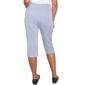 Womens Alfred Dunner Land of the Free Pinstripe Clamdiggers - image 2