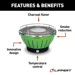 Lippert Portable Grill w/ Carry Case
