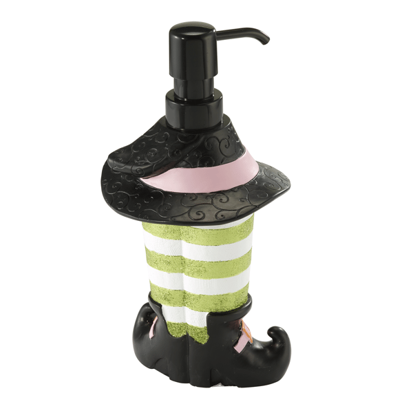 Avanti Witch Feet Halloween Soap & Lotion Dispenser