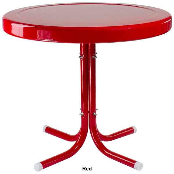 Northlight Seasonal 22in. Retro Tulip Side Table
