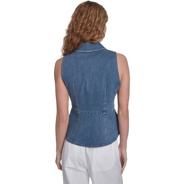 Womens Nautica Denim Vest