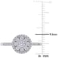 Diamond Classics™ 10kt. White Gold 1/2ctw. Diamond Round Ring - image 5