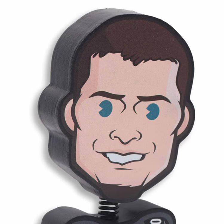 Open Road Steelers #90 TJ Watt Bouncy Head Wood Tabletop Décor