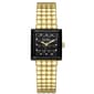 Womens Jessica Simpson Gold-Tone Glass Square Watch - JS0118GD - image 1