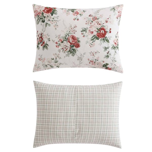 Laura Ashley Ashfield Cotton Flannel Comforter Set
