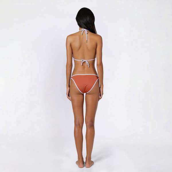 Juniors Mykonos Blue 2pc Coral Triangle Bikini with Charms Set