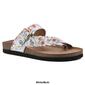 Womens White Mountain Happier Footbed Sandals - image 12