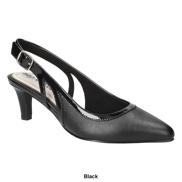 Womens Easy Street Glisten Slingback Pumps