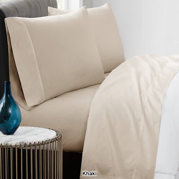 Vince Camuto 400TC Percale Standard Pillowcase Pair