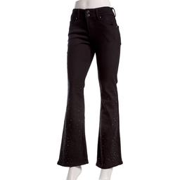 Juniors Madden Girl Rhinestone Mid Rise Bootcut Jeans