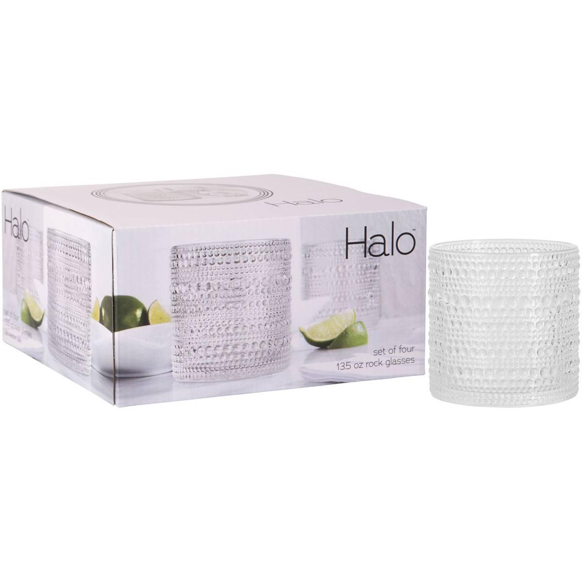 Home Essentials Halo 13oz. Clear Double Old Fashioned...