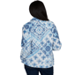 Womens Alfred Dunner Classics Medallion Zip Front Jacket - image 2