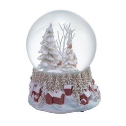 Kurt S. Adler Musical Church Snowglobe