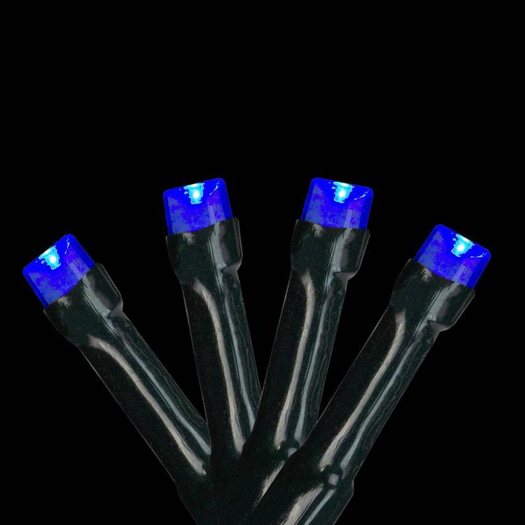 Northlight Seasonal 20ct. Black Wire Blue LED Christmas Lights