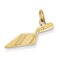 Gold Classics(tm) 14kt. Brick Trowel Charm - image 1