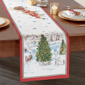 Threadmade Santa’s Snowy Sleighride Table Runner - image 2
