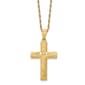 Gold Classics(tm) 14kt. 18in. Cross Pendant Necklace - image 1
