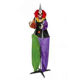 National Tree 67in. Animated Halloween Baggy Pants Clown