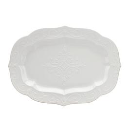 Lenox&#40;R&#41; French Perle White&#40;tm&#41; 18.5in. Large Serving Platter
