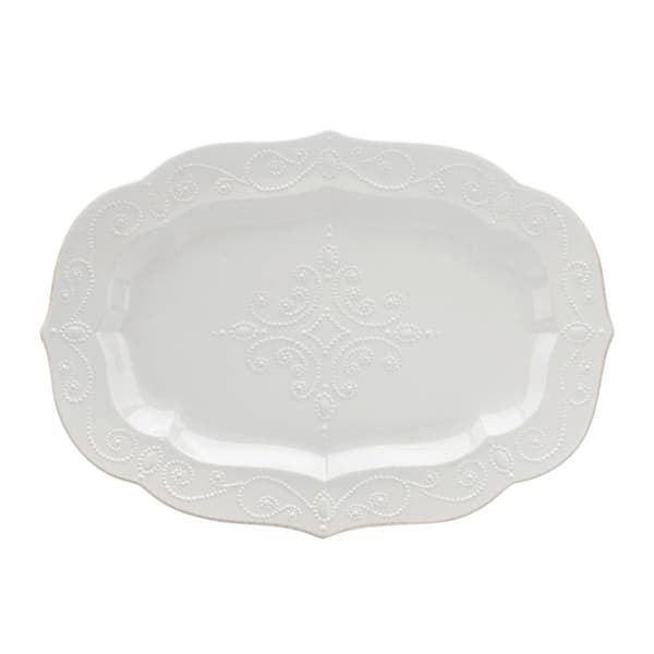Lenox&#40;R&#41; French Perle White&#40;tm&#41; 18.5in. Large Serving Platter - image 