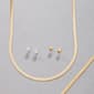 Design Collection Gold-Tone Necklace/Bracelet/Earring Set - image 1