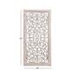 9th & Pike&#174; Cream Traditional Floral Mango Wood Wall Panel - image 3