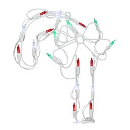 Northlight LED Candy Cane Christmas Window Silhouette
