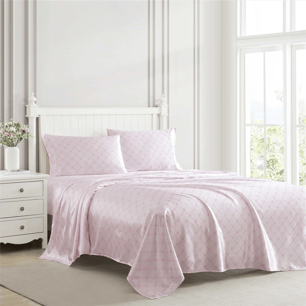 Laura Ashley® Bow Ribbon Sheet Set