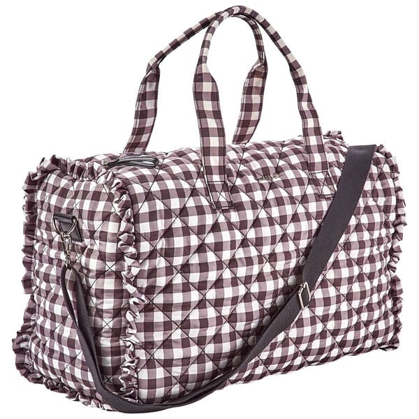 Madden Girl Quilted Cotton Weekender Tote
