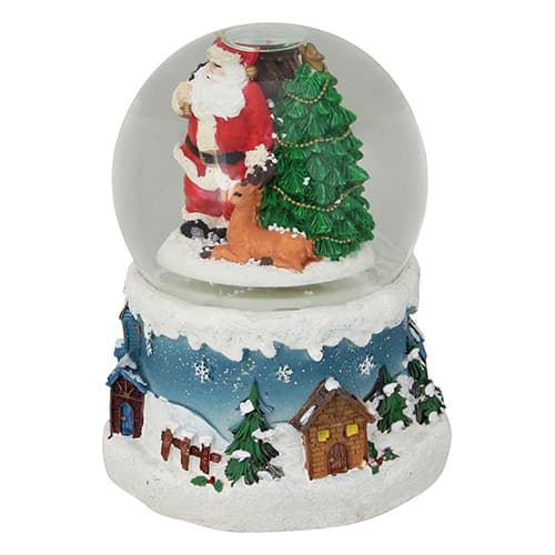 Northlight Santa Claus Musical Snow Globe