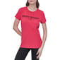Womens DKNY Sport Rhinestone Logo Short Sleeve Tee - image 1