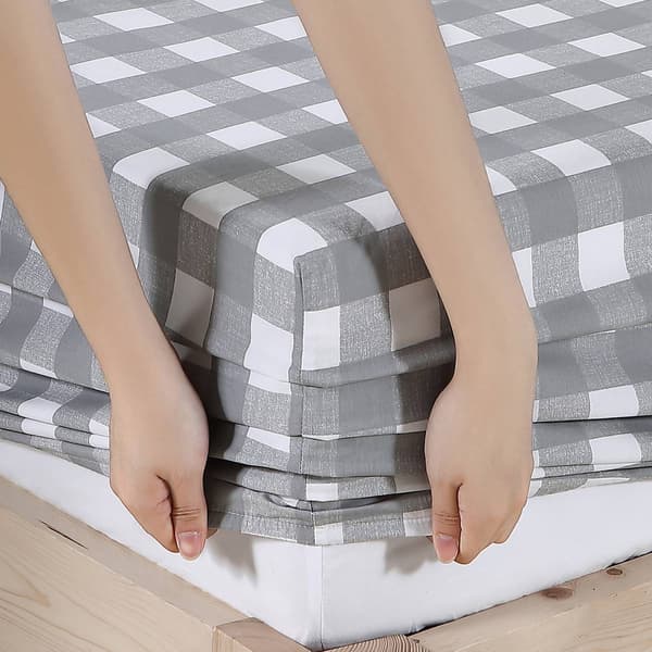 Eddie Bauer Lakehouse Plaid Cotton Percale Sheet Set