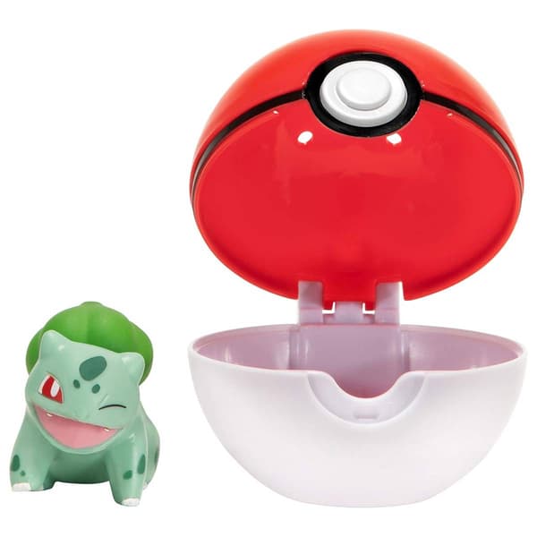 Pokemon Clip N Go Bulbasaur & Pokeball