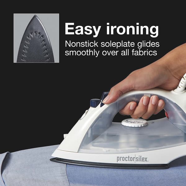Proctor-Silex Lightweight Non-Stick Iron