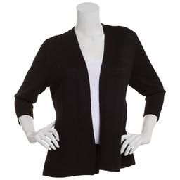 Womens Chloe & Jasmine 23in. Mix Stripe Peplum Shortigan
