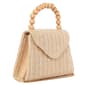 D''Margeaux Straw Top Handle Clutch Evening Bag - image 2