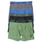 Mens Spyder 4pc. Knit Boxer Briefs - Grey/Blue/Black - image 1