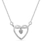 Nova Star® 1/5ctw. Lab Grown Diamond Heart Necklace - image 3