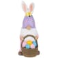 Northlight Seasonal Easter Bunny Gnome with Egg Basket Figurine - image 1