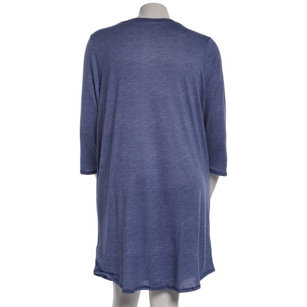 Plus Size Jaclyn 3/4 Sleeve Winter Wonderland Nightshirt