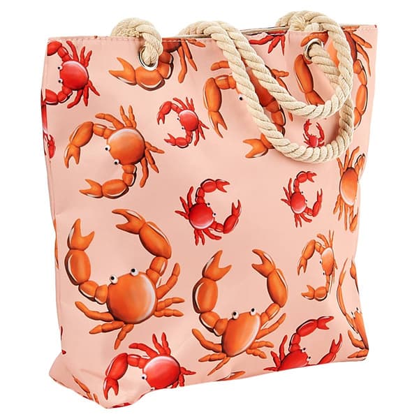 Renshun Canvas Crab Beach Tote