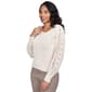 Womens Skye's The Limit Herbs & Spices Long Lacy Sleeve Sweater - image 3