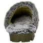 Womens Ella & Joy Microsuede Slippers with Fur Trim - image 4