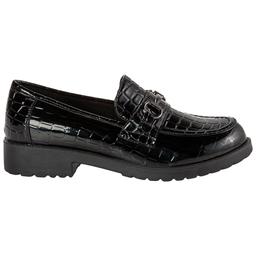 Womens Easy Street Witney Croco Loafers