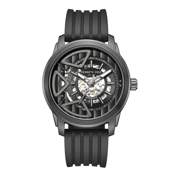 Mens Kenneth Cole New York® Automatic Black Watch - KCWGZ0064901 - image 