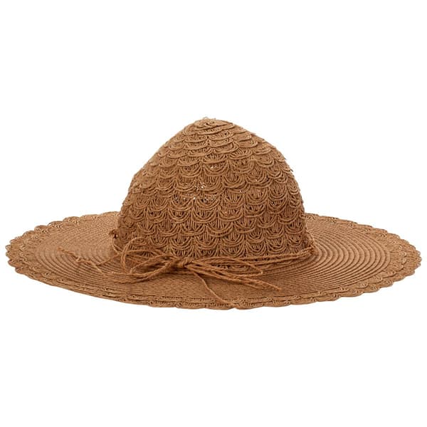 Womens Madd Hatter Rounded Edges Floppy Hat