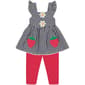 P/H 1/1/24 Toddler Girl Kids Headquarters Strawberry Capri Set - image 1