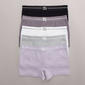 Womens Roxy 5Pk Ribbed Boyshort Panties - RX4075-5PKC - image 1