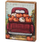 Primitives By Kathy Block Sign - Red Truck - image 1