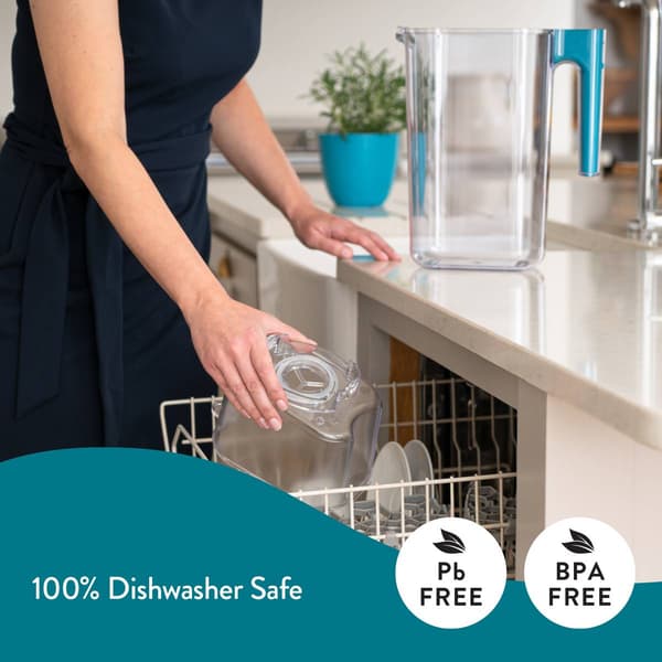 Aqua Optima Large Water Filter Pitcher w/ 3 Evolve+ Water Filters